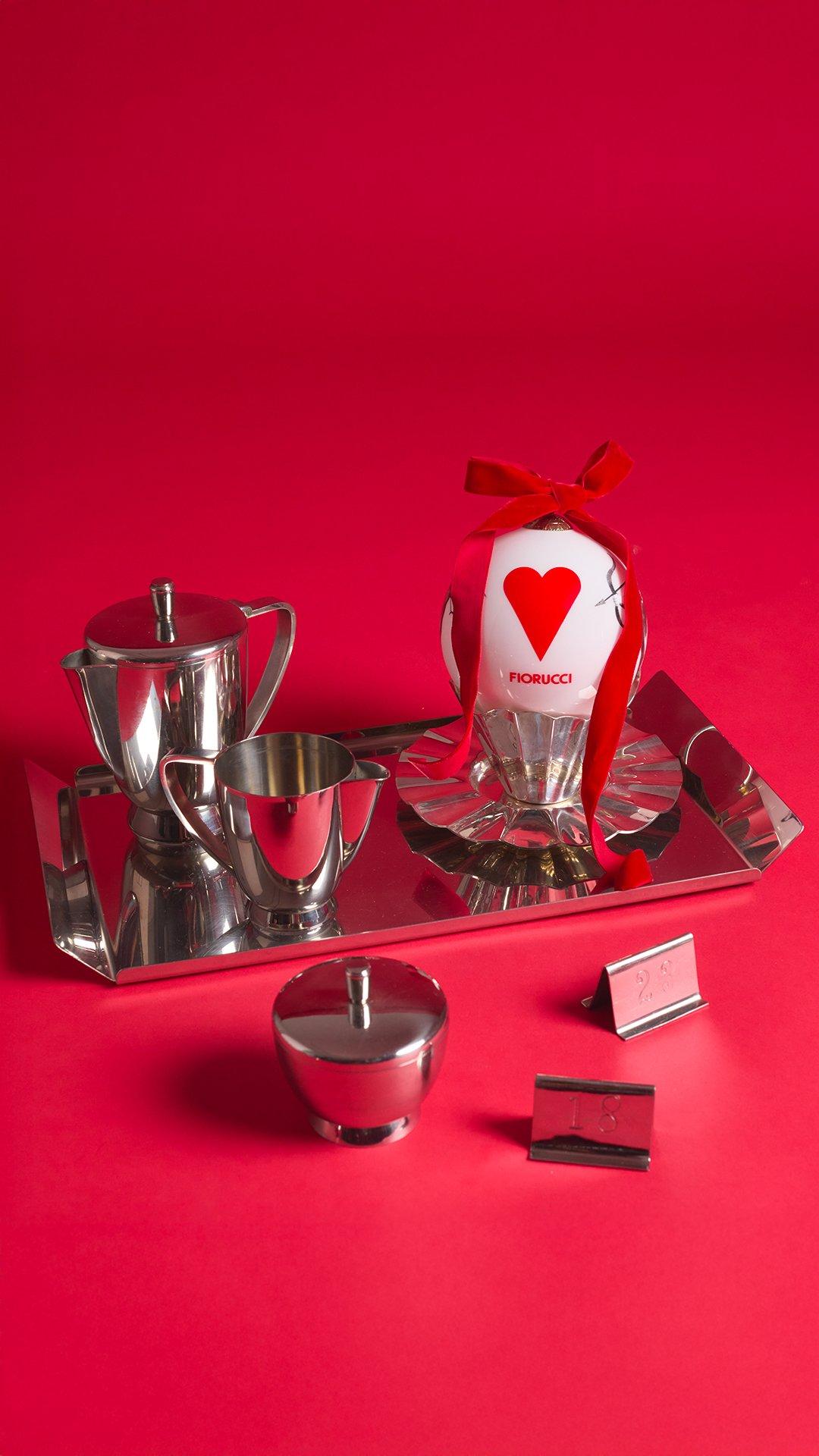 The picture features the Cupid Christmas Bauble in White.